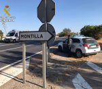 La Guardia Civil detiene a un vecino de Montilla tras arrojar al suelo cocaína