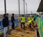 Iniciadas las obras del Estadio de Fútbol para la sustitución del césped artificial