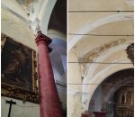 Entrevista: San Agustín sufre un desprendimiento en las yeserías de la bóveda