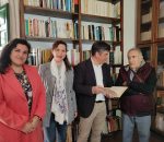 El profesor Antonio Garrido dona su biblioteca sobre Historia de América a la Casa del Inca