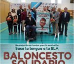 Baloncesto solidario a beneficio de ‘Saca la lengua a la ELA’