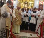 El Obispo bendice el “pozo de los milagros” en la Casa de San Francisco Solano