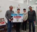 CordoClicks entrega 2.000 euros a AMFIMO del Belén Solidario