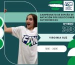 La montillana Virginia Ruz Alcaide del ‘DKV Club Natación Jerez’ Campeona de España en Oviedo