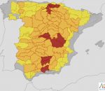 Aviso rojo por altas temperaturas para el miércoles en las provincias de Córdoba, Jaén y Granada