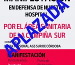 Desconvocada la marcha de protesta por el Hospital de Montilla