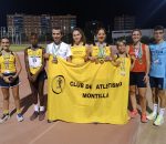El Club Atletismo Montilla consigue 8 podios en el 2° Festival de Atletismo en Córdoba