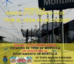 Montilla se suma el sábado a las protestas “Por el Tren de cercanias entre Córdoba y Puente Genil con una marcha