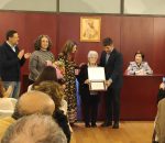 Rosa Hidalgo Trapero de 92 años recibe el Homenaje a la Mujer de Montilla