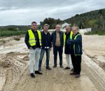 La Diputación ultima el proyecto de mejora de la carretera de Montilla a Montalbán cortada por el arroyo Salado