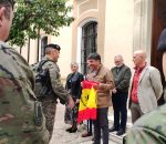 Montilla recibe al Regimiento Acorazado ‘Córdoba 10’ tras realizar una Marcha de Endurecimiento