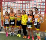 El equipo femenino séptimo en el Campeonato de España de Duatlón Supersprint