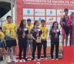 Los Juveniles del Triatlón Montilla Subcampeones de España por equipos en A Coruña