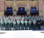 Alféreces cadetes de la Academia de Oficiales de la Guardia Civil visitan la Compañía de Montilla