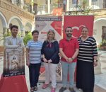 Todo preparado para la salida extraordinaria del Sagrado Corazón del Colegio La Asunción