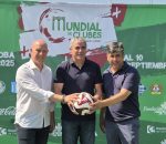 ​El mítico futbolista Manolo Sanchís ha presentado en Montilla el Mundial Sub-18