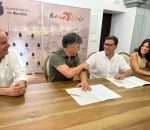 Ayuntamiento y ADEMO suscriben un convenio de 51.000 euros para dinamizar el comercio local