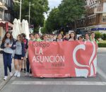 El Colegio La Asunción camina por la educación y la esperanza en la VII Marcha Espínola