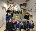 El alumnado de 6º de San Luis inaugura un Belén y presenta su canal “Navidad y Semana Santa San Luis”