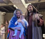 La Parroquia de San Sebastián recrea el Nacimiento de Jesús con una emotiva representación