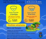 La AEMET activa en Montilla la alerta naranja por fuertes vientos y lluvias