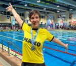 Plata para la nadadora montillana Patricia Carmona en el Campeonato Máster de Madrid