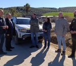 Enrique Santiago(IU) conoce en ‘Malabrigo’ los efectos del temporal y el Servicio de Vigilancia de la Mancomunidad