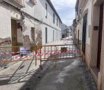 Cortado el paso peatonal y rodado a la calle Palomar por riesgo de derrumbe de una vivienda