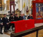 El Cristo del Perdón anuncia la Semana Santa que pregonará Rafael Delgado