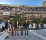 La delegada de Fomento visita la rehabilitación de La Tercia que alcanza el 55 por ciento de ejecución