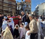 Intensa mañana de Viernes de Dolores en la que los niños y niñas han anunciado la Semana Santa