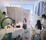 Alumnado del IES Inca Garcilaso saca el arte de los cuadros en un museo viviente