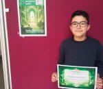 Alejandro Cantillo, alumno de San Luis, irá a la fase nacional de la Olimpiada Matemática SAEM Thales