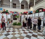 La Fiesta de la Cruz llena de arte el patio del Ayuntamiento