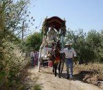 Cientos de romeros acompañan a la Virgen de las Viñas en su XXV Romería