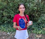 La montillana Alejandra Izquierdo Hodson, subcampeona de España júnior de tenis por equipos