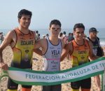 El Club Montilla-Córdoba Triatlón se proclama campeón de Andalucía por equipos masculino y femenino en Chiclana